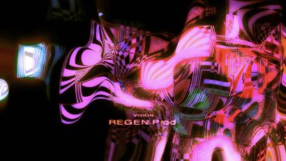 Digital Generative Artwork - ‘Rabbit Hole’ - a Digital Art Artowrk by REGEN